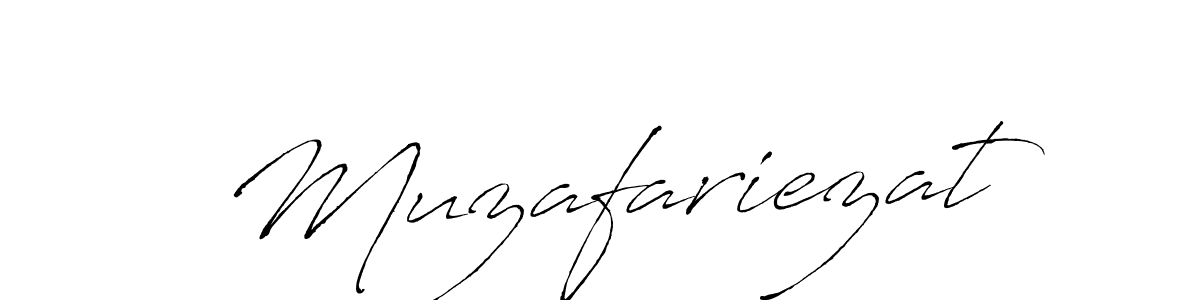 Use a signature maker to create a handwritten signature online. With this signature software, you can design (Antro_Vectra) your own signature for name Muzafariezat. Muzafariezat signature style 6 images and pictures png