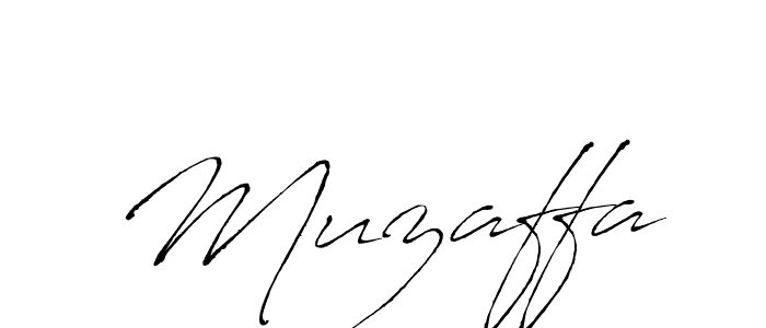 How to make Muzaffa signature? Antro_Vectra is a professional autograph style. Create handwritten signature for Muzaffa name. Muzaffa signature style 6 images and pictures png