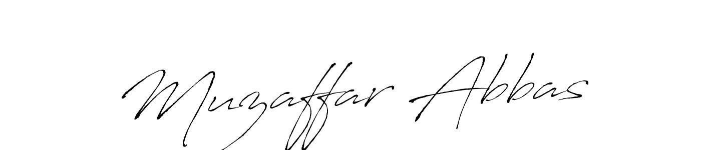 Also we have Muzaffar Abbas name is the best signature style. Create professional handwritten signature collection using Antro_Vectra autograph style. Muzaffar Abbas signature style 6 images and pictures png