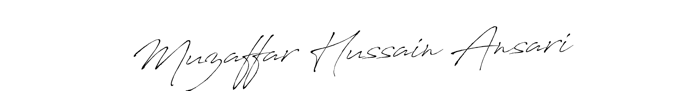 It looks lik you need a new signature style for name Muzaffar Hussain Ansari. Design unique handwritten (Antro_Vectra) signature with our free signature maker in just a few clicks. Muzaffar Hussain Ansari signature style 6 images and pictures png