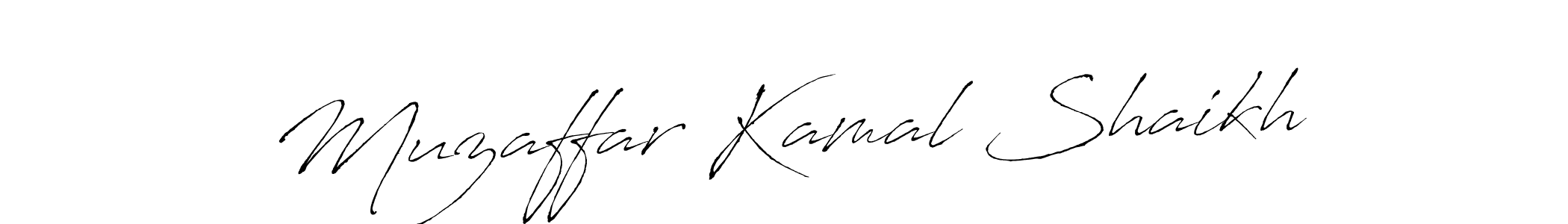 Also You can easily find your signature by using the search form. We will create Muzaffar Kamal Shaikh name handwritten signature images for you free of cost using Antro_Vectra sign style. Muzaffar Kamal Shaikh signature style 6 images and pictures png