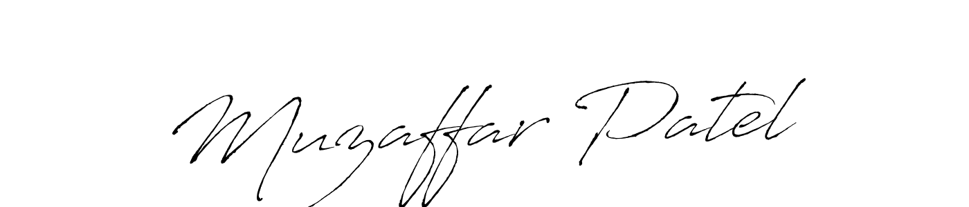 Antro_Vectra is a professional signature style that is perfect for those who want to add a touch of class to their signature. It is also a great choice for those who want to make their signature more unique. Get Muzaffar Patel name to fancy signature for free. Muzaffar Patel signature style 6 images and pictures png