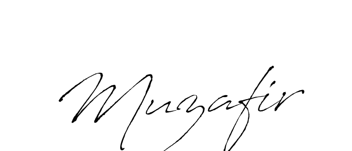 Also we have Muzafir name is the best signature style. Create professional handwritten signature collection using Antro_Vectra autograph style. Muzafir signature style 6 images and pictures png