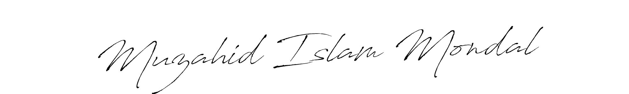 Similarly Antro_Vectra is the best handwritten signature design. Signature creator online .You can use it as an online autograph creator for name Muzahid Islam Mondal. Muzahid Islam Mondal signature style 6 images and pictures png