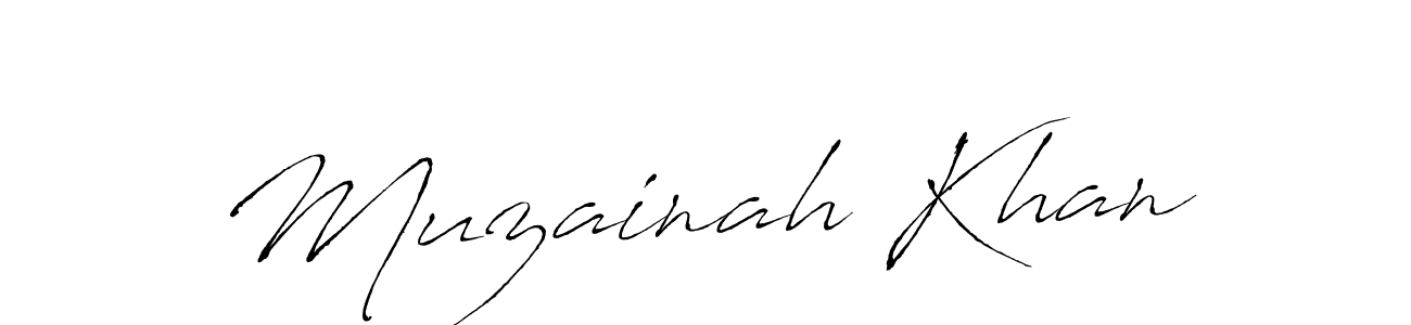 Similarly Antro_Vectra is the best handwritten signature design. Signature creator online .You can use it as an online autograph creator for name Muzainah Khan. Muzainah Khan signature style 6 images and pictures png