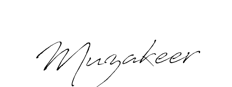 Make a beautiful signature design for name Muzakeer. With this signature (Antro_Vectra) style, you can create a handwritten signature for free. Muzakeer signature style 6 images and pictures png