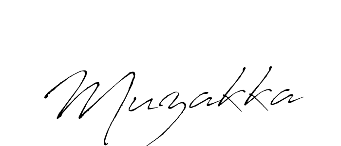 Create a beautiful signature design for name Muzakka. With this signature (Antro_Vectra) fonts, you can make a handwritten signature for free. Muzakka signature style 6 images and pictures png