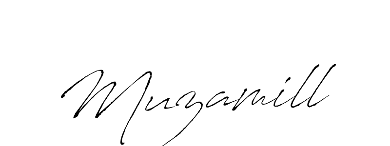 The best way (Antro_Vectra) to make a short signature is to pick only two or three words in your name. The name Muzamill include a total of six letters. For converting this name. Muzamill signature style 6 images and pictures png