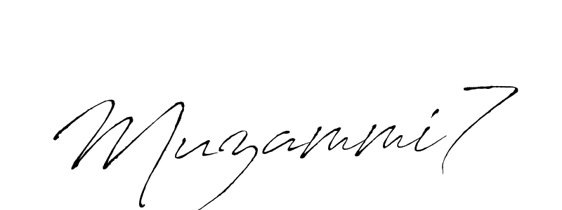 Also we have Muzammi7 name is the best signature style. Create professional handwritten signature collection using Antro_Vectra autograph style. Muzammi7 signature style 6 images and pictures png