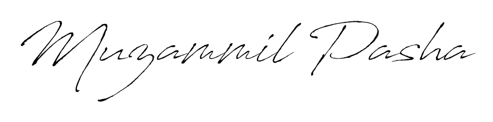 It looks like you need a new signature style for name Muzammil Pasha. Design unique handwritten (Antro_Vectra) signature with our free signature maker in just a few clicks. Muzammil Pasha signature style 6 images and pictures png