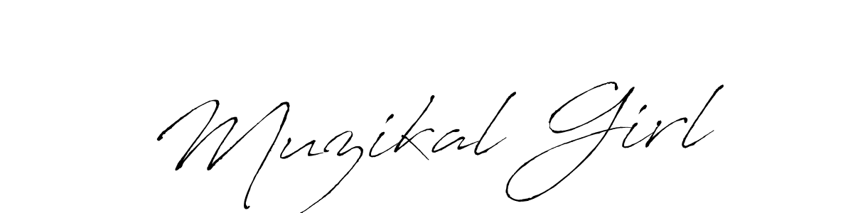 The best way (Antro_Vectra) to make a short signature is to pick only two or three words in your name. The name Muzikal Girl include a total of six letters. For converting this name. Muzikal Girl signature style 6 images and pictures png