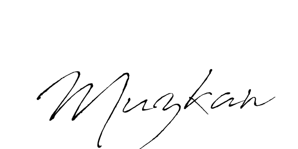 if you are searching for the best signature style for your name Muzkan. so please give up your signature search. here we have designed multiple signature styles  using Antro_Vectra. Muzkan signature style 6 images and pictures png