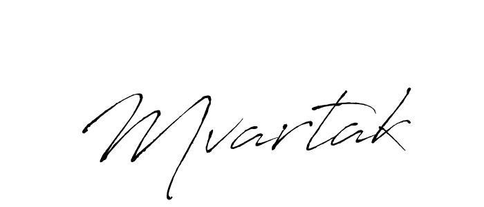 How to make Mvartak name signature. Use Antro_Vectra style for creating short signs online. This is the latest handwritten sign. Mvartak signature style 6 images and pictures png