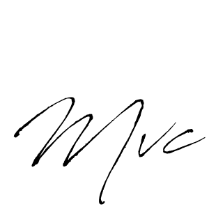 You should practise on your own different ways (Antro_Vectra) to write your name (Mvc) in signature. don't let someone else do it for you. Mvc signature style 6 images and pictures png