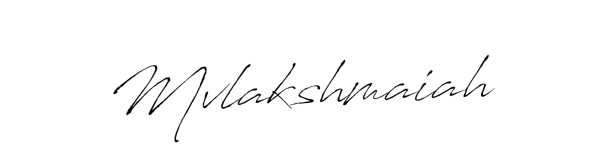 Make a beautiful signature design for name Mvlakshmaiah. Use this online signature maker to create a handwritten signature for free. Mvlakshmaiah signature style 6 images and pictures png