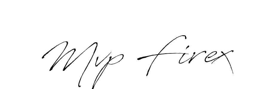 Also we have Mvp Firex name is the best signature style. Create professional handwritten signature collection using Antro_Vectra autograph style. Mvp Firex signature style 6 images and pictures png