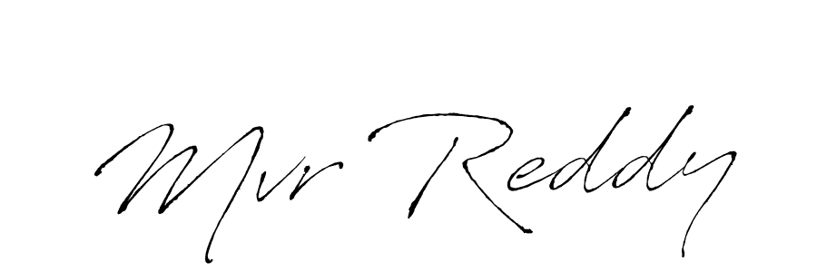 Similarly Antro_Vectra is the best handwritten signature design. Signature creator online .You can use it as an online autograph creator for name Mvr Reddy. Mvr Reddy signature style 6 images and pictures png