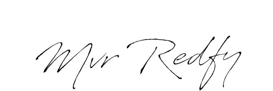 Also we have Mvr Redfy name is the best signature style. Create professional handwritten signature collection using Antro_Vectra autograph style. Mvr Redfy signature style 6 images and pictures png