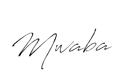 Design your own signature with our free online signature maker. With this signature software, you can create a handwritten (Antro_Vectra) signature for name Mwaba. Mwaba signature style 6 images and pictures png