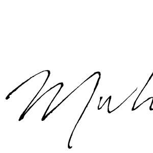 Once you've used our free online signature maker to create your best signature Antro_Vectra style, it's time to enjoy all of the benefits that Mwh name signing documents. Mwh signature style 6 images and pictures png