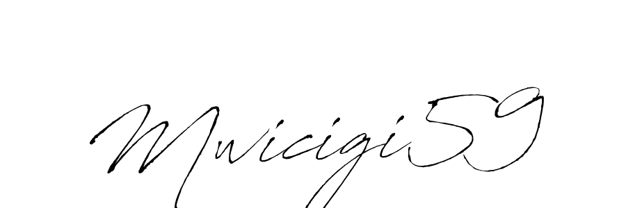 Mwicigi59 stylish signature style. Best Handwritten Sign (Antro_Vectra) for my name. Handwritten Signature Collection Ideas for my name Mwicigi59. Mwicigi59 signature style 6 images and pictures png