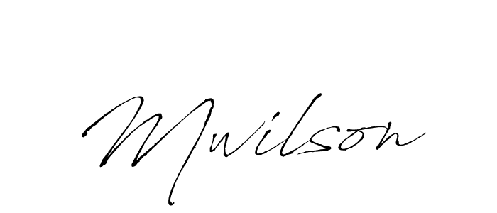 How to Draw Mwilson signature style? Antro_Vectra is a latest design signature styles for name Mwilson. Mwilson signature style 6 images and pictures png