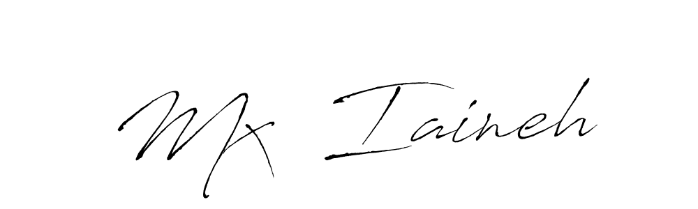See photos of Mx  Iaineh official signature by Spectra . Check more albums & portfolios. Read reviews & check more about Antro_Vectra font. Mx  Iaineh signature style 6 images and pictures png