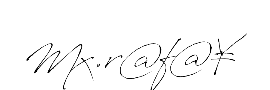 Similarly Antro_Vectra is the best handwritten signature design. Signature creator online .You can use it as an online autograph creator for name Mx.r@f@¥. Mx.r@f@¥ signature style 6 images and pictures png
