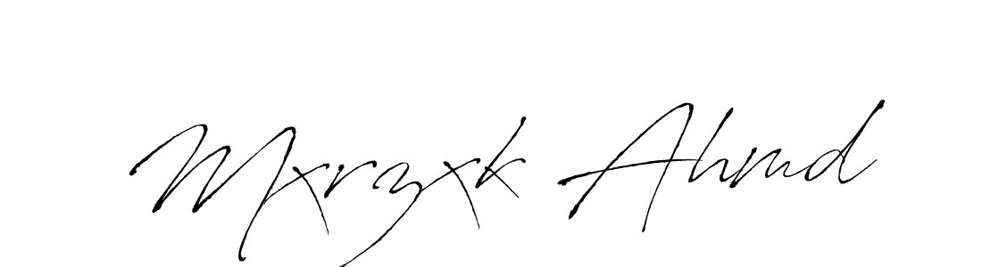 Make a beautiful signature design for name Mxrzxk Ahmd. Use this online signature maker to create a handwritten signature for free. Mxrzxk Ahmd signature style 6 images and pictures png