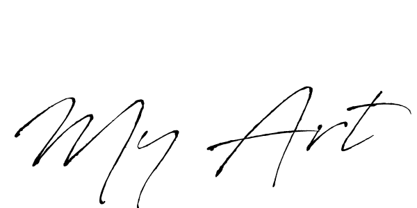 Similarly Antro_Vectra is the best handwritten signature design. Signature creator online .You can use it as an online autograph creator for name My Art. My Art signature style 6 images and pictures png