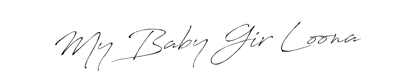 Here are the top 10 professional signature styles for the name My Baby Gir Loona. These are the best autograph styles you can use for your name. My Baby Gir Loona signature style 6 images and pictures png