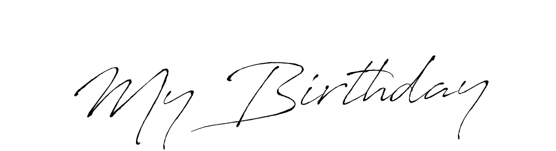 Similarly Antro_Vectra is the best handwritten signature design. Signature creator online .You can use it as an online autograph creator for name My Birthday. My Birthday signature style 6 images and pictures png