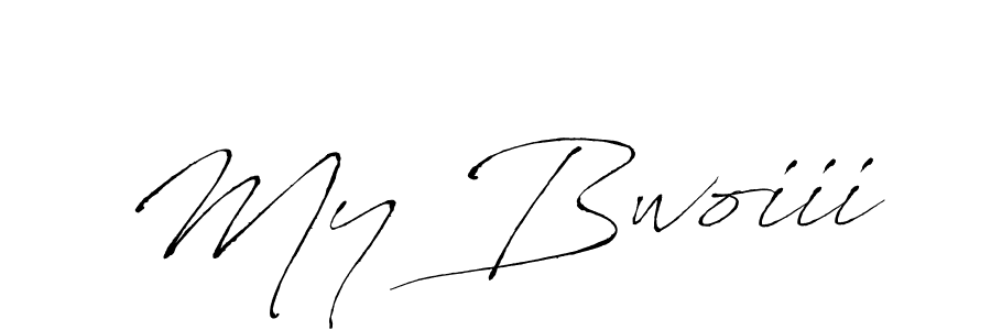 This is the best signature style for the My Bwoiii name. Also you like these signature font (Antro_Vectra). Mix name signature. My Bwoiii signature style 6 images and pictures png