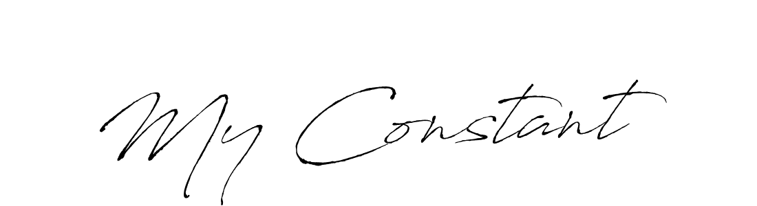 Once you've used our free online signature maker to create your best signature Antro_Vectra style, it's time to enjoy all of the benefits that My Constant name signing documents. My Constant signature style 6 images and pictures png