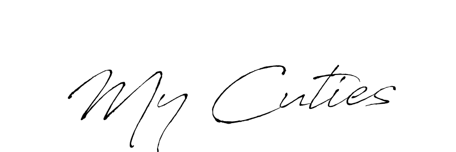 You can use this online signature creator to create a handwritten signature for the name My Cuties. This is the best online autograph maker. My Cuties signature style 6 images and pictures png