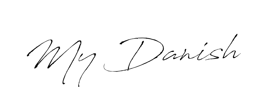 You should practise on your own different ways (Antro_Vectra) to write your name (My Danish) in signature. don't let someone else do it for you. My Danish signature style 6 images and pictures png