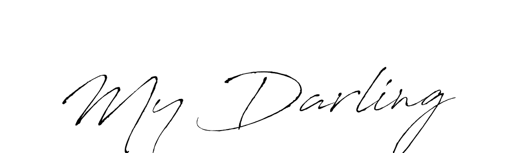 My Darling stylish signature style. Best Handwritten Sign (Antro_Vectra) for my name. Handwritten Signature Collection Ideas for my name My Darling. My Darling signature style 6 images and pictures png