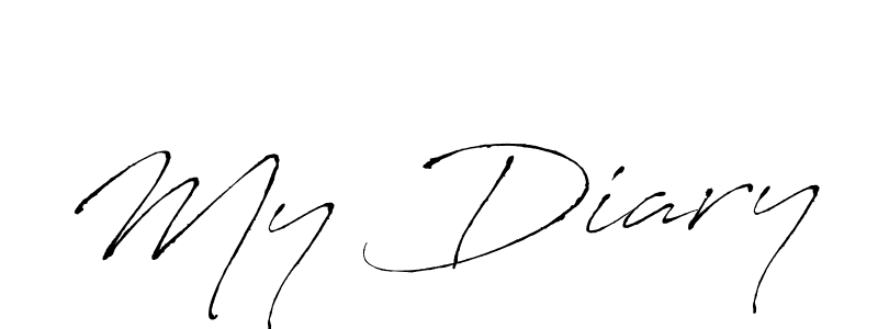 Also You can easily find your signature by using the search form. We will create My Diary name handwritten signature images for you free of cost using Antro_Vectra sign style. My Diary signature style 6 images and pictures png