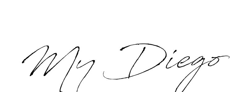 How to Draw My Diego signature style? Antro_Vectra is a latest design signature styles for name My Diego. My Diego signature style 6 images and pictures png