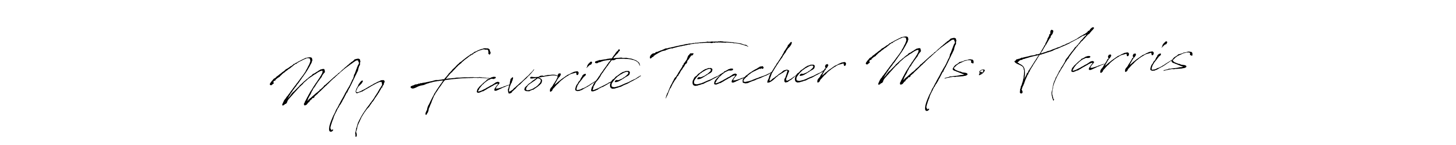 Make a beautiful signature design for name My Favorite Teacher Ms. Harris. Use this online signature maker to create a handwritten signature for free. My Favorite Teacher Ms. Harris signature style 6 images and pictures png
