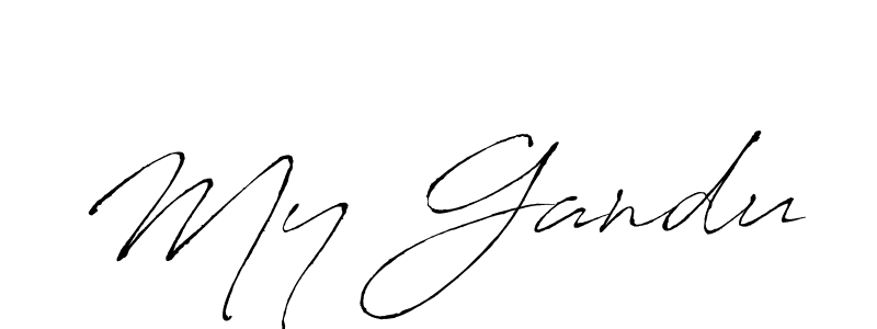 Make a beautiful signature design for name My Gandu. Use this online signature maker to create a handwritten signature for free. My Gandu signature style 6 images and pictures png