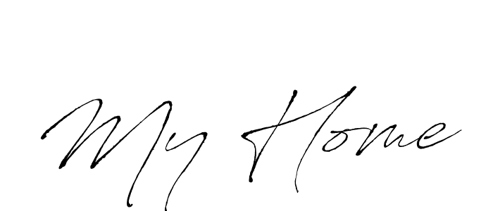 Make a beautiful signature design for name My Home. Use this online signature maker to create a handwritten signature for free. My Home signature style 6 images and pictures png