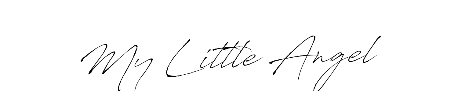 Also we have My Little Angel name is the best signature style. Create professional handwritten signature collection using Antro_Vectra autograph style. My Little Angel signature style 6 images and pictures png