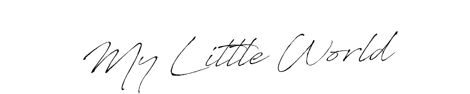 Make a short My Little World signature style. Manage your documents anywhere anytime using Antro_Vectra. Create and add eSignatures, submit forms, share and send files easily. My Little World signature style 6 images and pictures png