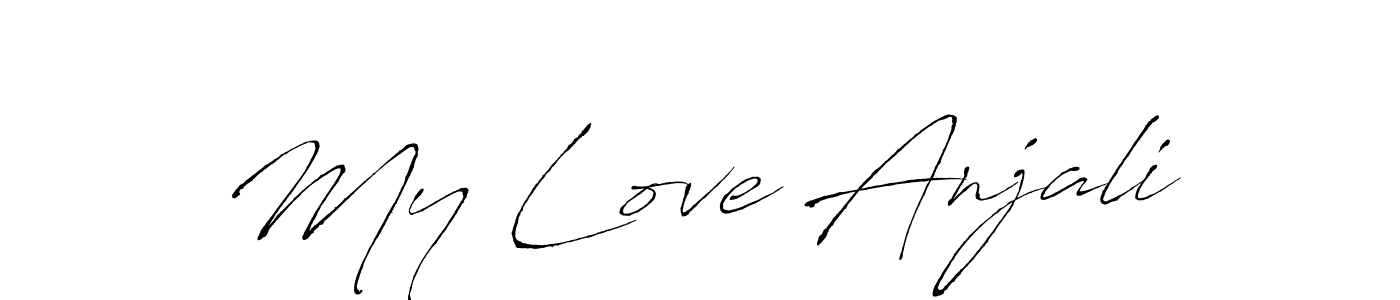 How to Draw My Love Anjali signature style? Antro_Vectra is a latest design signature styles for name My Love Anjali. My Love Anjali signature style 6 images and pictures png