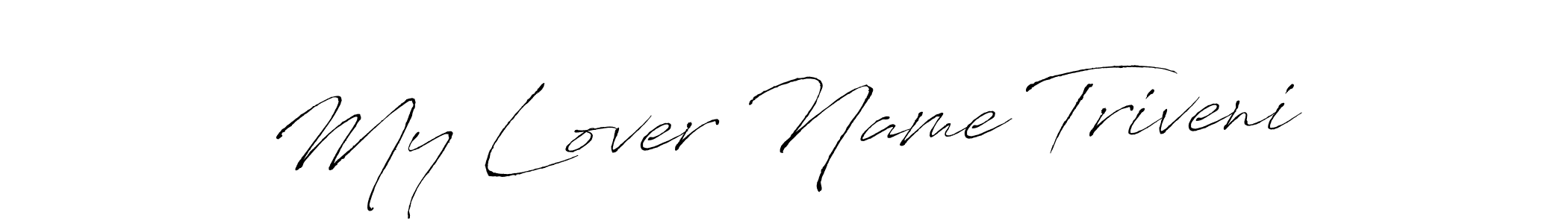 Similarly Antro_Vectra is the best handwritten signature design. Signature creator online .You can use it as an online autograph creator for name My Lover Name Triveni. My Lover Name Triveni signature style 6 images and pictures png