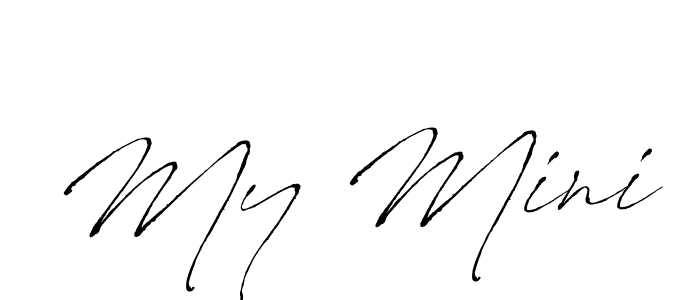 Make a short My Mini signature style. Manage your documents anywhere anytime using Antro_Vectra. Create and add eSignatures, submit forms, share and send files easily. My Mini signature style 6 images and pictures png
