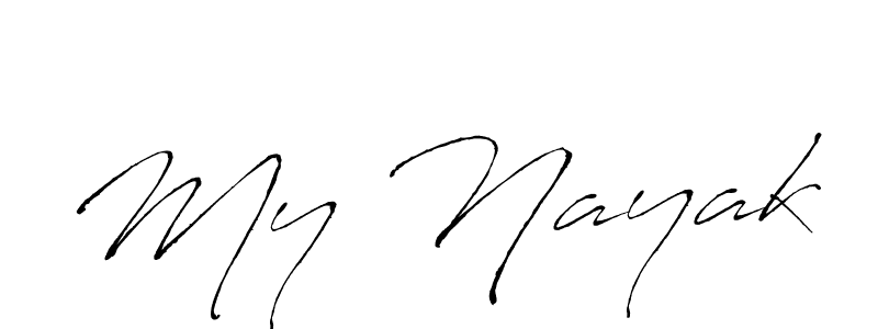 How to Draw My Nayak signature style? Antro_Vectra is a latest design signature styles for name My Nayak. My Nayak signature style 6 images and pictures png