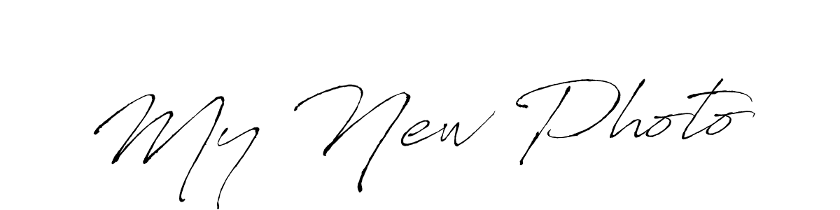 if you are searching for the best signature style for your name My New Photo. so please give up your signature search. here we have designed multiple signature styles  using Antro_Vectra. My New Photo signature style 6 images and pictures png
