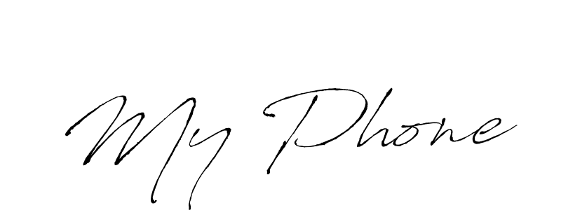Make a short My Phone signature style. Manage your documents anywhere anytime using Antro_Vectra. Create and add eSignatures, submit forms, share and send files easily. My Phone signature style 6 images and pictures png
